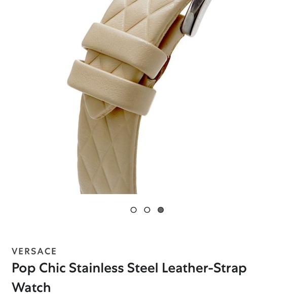 Versace Tan and Cream Watch - Picture 7 of 7
